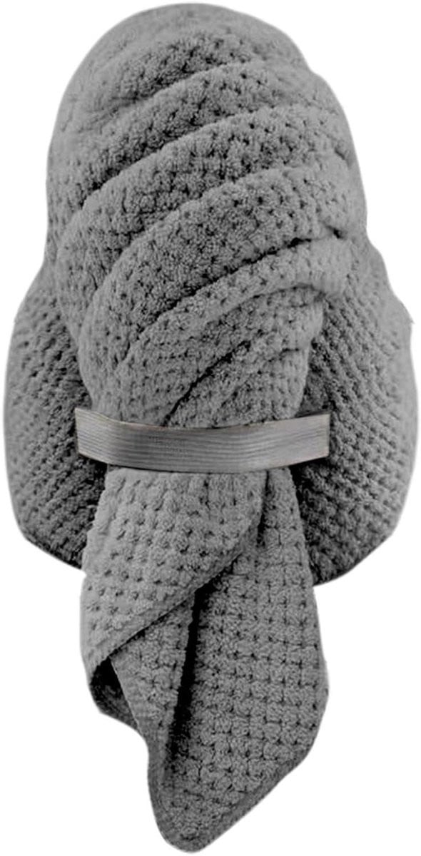 Microvezel Haardroger Handdoek - Grijs - 60 x 101 cm