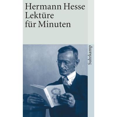 Lektüre für Minuten, Taschenbuch von Hermann Hesse, Suhrkamp, 978-3-518-36507-6