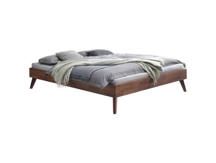 Hasena Bett, Nussbaum, Holz, Nussbaum, massiv, 160x200 cm, Fsc, in verschiedenen Holzarten erhältlich, Größen erhältlich, Schlafzimmer, Betten, Doppelbetten