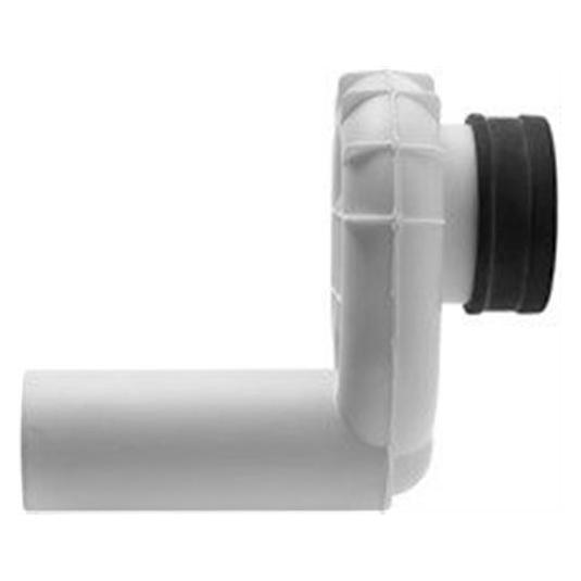 Duravit Absaugesiphon weiss Abgang waagerecht (verdeckt) (Absaugsiphon) (0051120000)