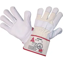 HASE Lederhandschuhe Bremen Gr. 10 Rindnarbenleder