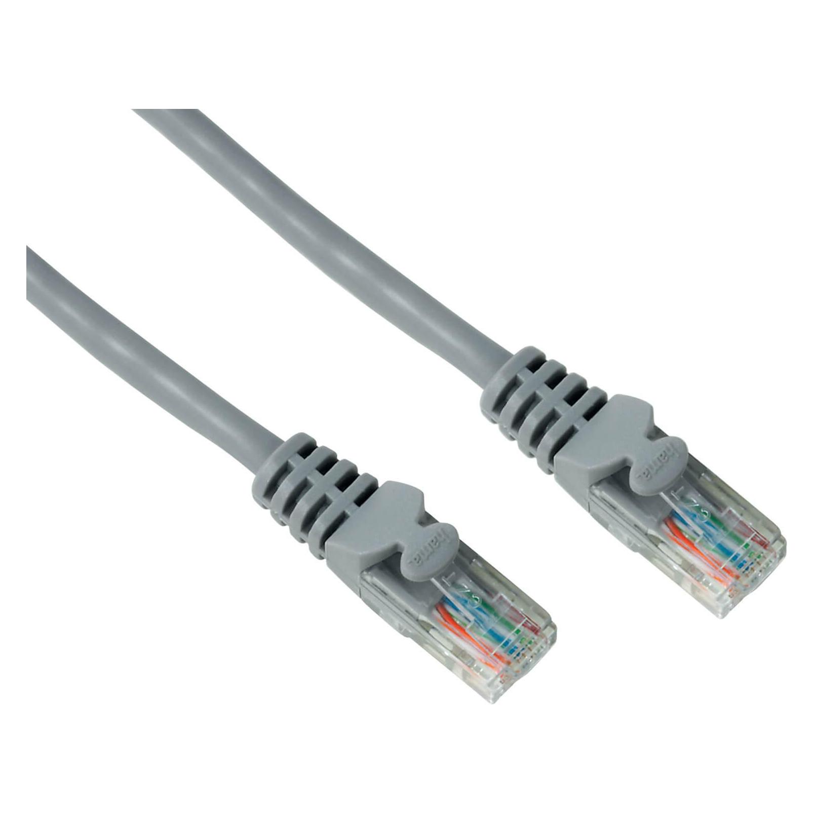 Hama patchkabel - 20 m - grå (UTP, CAT5e, 20 m) (00046793)