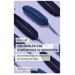 Lott:Vom Problem eine Schreibfeder zu d, Fachbücher von Nina Lott