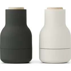 Bottle Pfeffer- und Salzmühlen klein schwarz und creme 2 St.