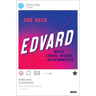 Edvard, Taschenbuch von Zoë Beck, Insel Verlag, 978-3-458-64413-2