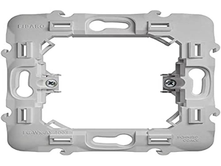 Fibaro adapter voor montage van Walli modules aan Schneider gevels