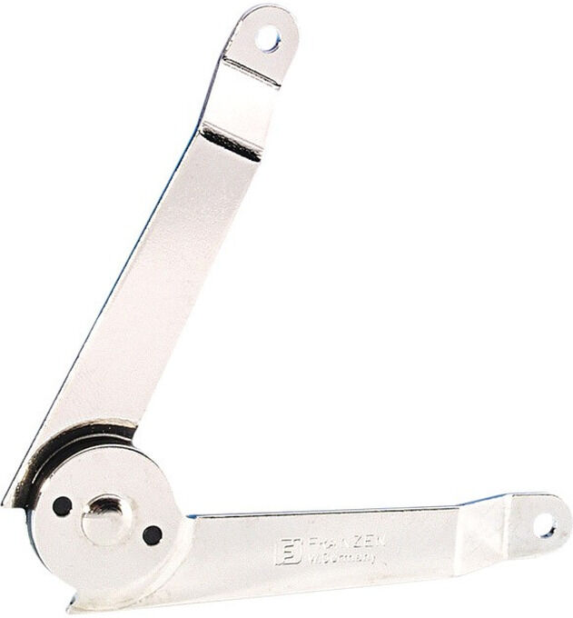 Adam Hall Hardware 2701 Kofferdeckel Feststeller Stahl Vernickelt