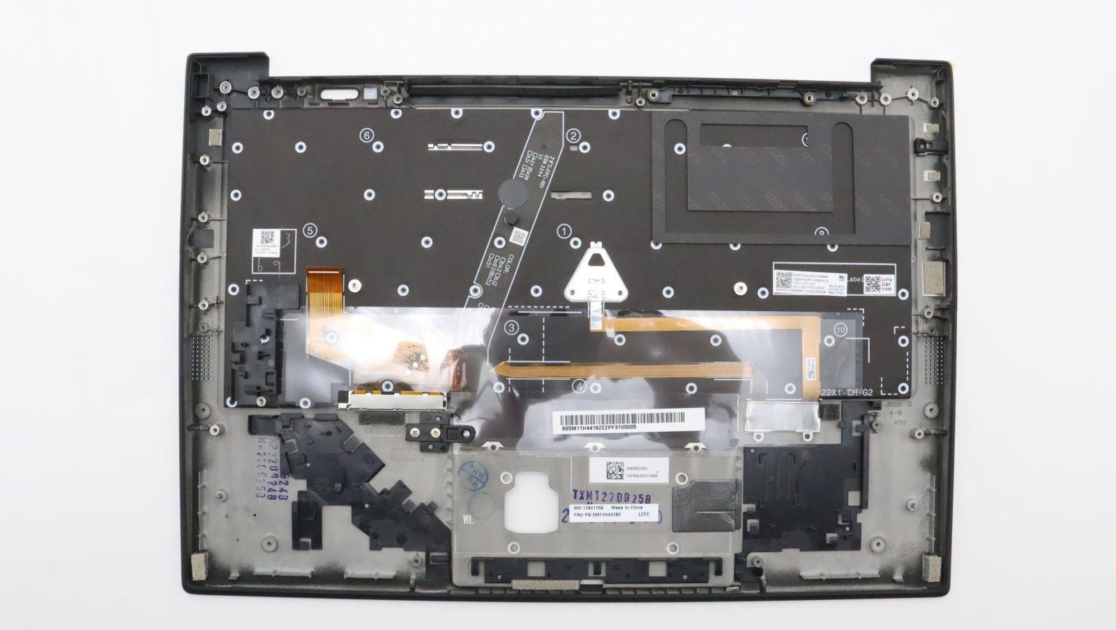 Lenovo 5M11H44259, Cover + keyboard, Lenovo, ThinkPad X1 Carbon Gen 10