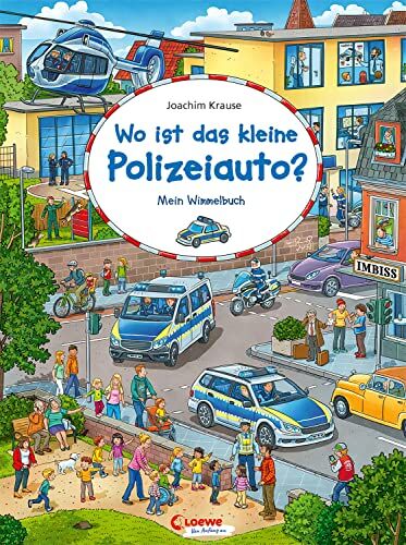 Wo ist das kleine Polizeiauto?: Mein Wimmelbuch - Kindgerechtes Suchbuch zur Förderung der Wahrnehmung und Konzentration für Kinder ab 2 Jahren (Wimmelbilderbücher) - Preis vom 10.10.2026 11:48:34 h