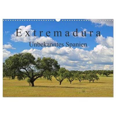 Extremadura - Unbekanntes Spanien (Wandkalender 2026 DIN A3 quer), CALVENDO Monatskalender