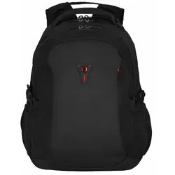 WENGER Sidebar Notebook Rucksack fuer 35,8 bis 39,6cm 14,1 bis 15,6Zoll Tablet Laptop 2 seitliche Taschen schwarz