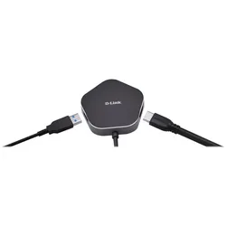 D-Link DUB-M420, 4-In-1 USB-C Hub mit HDMI/USB-C Thunderbolt 3 Dockingstation