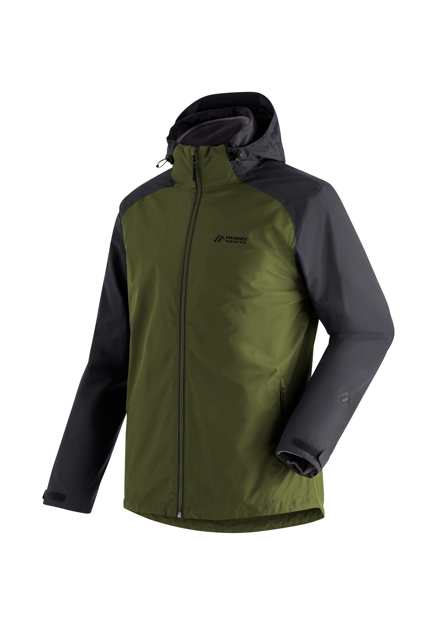 Maier Sports Herren Doppeljacke Gregale DJ M - 2529 militarygre/black / 58