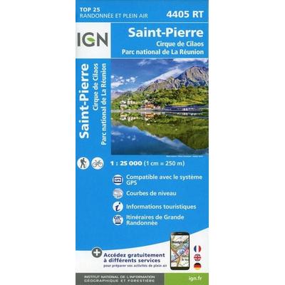 Saint-Pierre. La Reunion 1 : 25 000, Karte von Collectif Ign, IGN Frankreich, 978-2-7585-4698-6