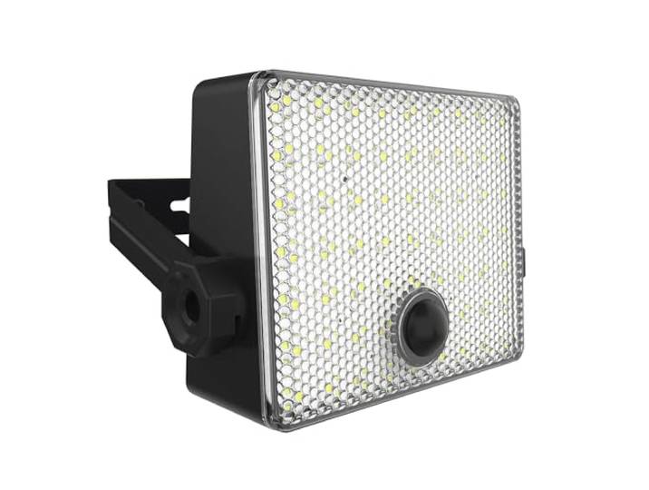 Lumisky Projecteur solaire applique murale orientable LED blanc froid à fixer FLICKY H15cm