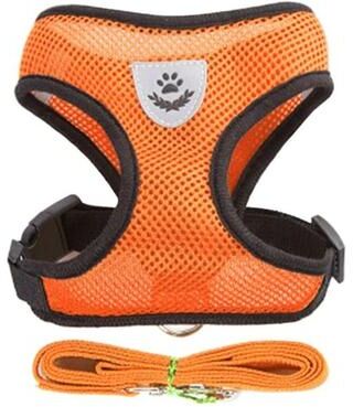 Uplifted Finds Aero Mesh Ergonomic Escape Resistant Harness orange m