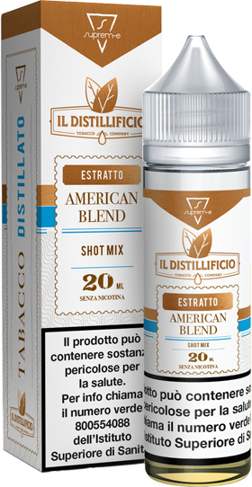 Suprem-e American Blend Il Distillificio Liquido Shot Mix 20ml Tabacco
