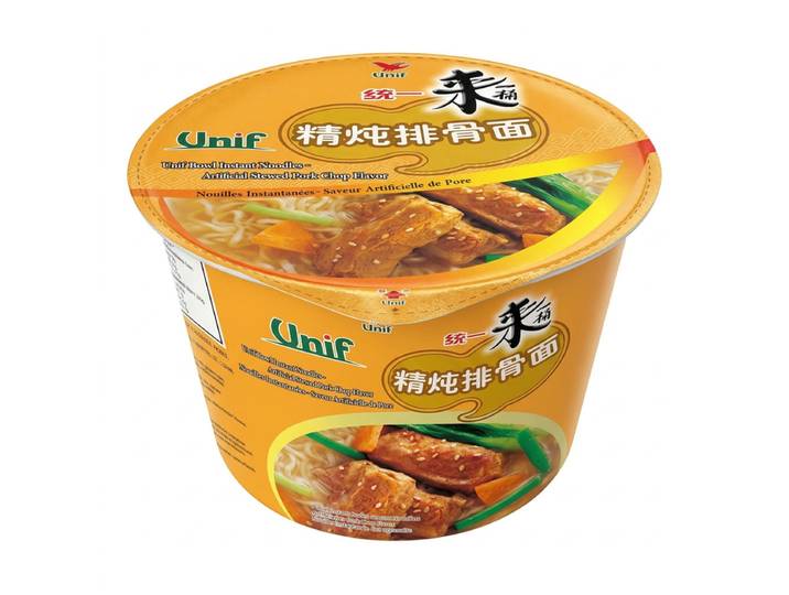 Uni-President Instant Noedels Gestoofde Varkensribbetjes Noedels (Bakje) 110 g