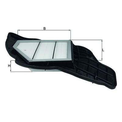 KNECHT Luftfilter lx16845 Filtereinsatz 110mm für BMW