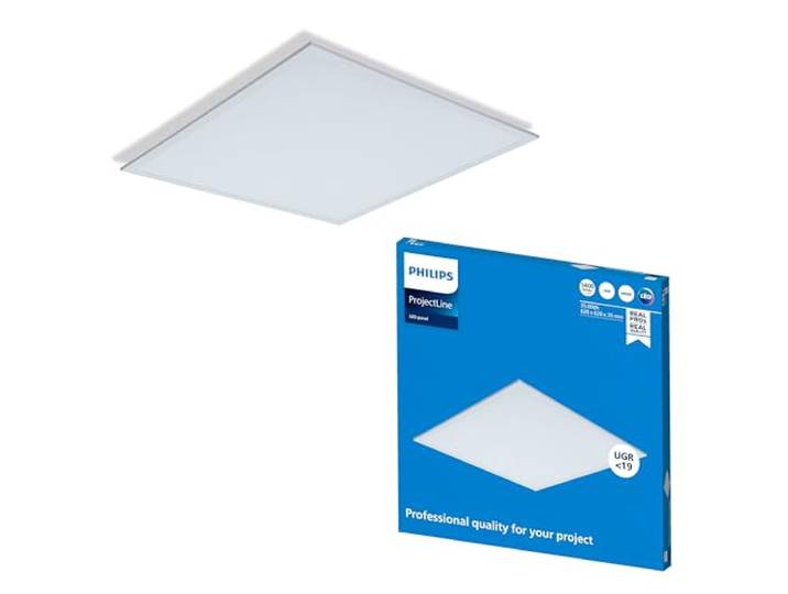 Philips ProjectLine LED-Deckenleuchte, 3.400 lm, 620 x 620 mm