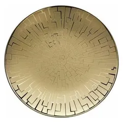 Rosenthal Brotteller 16 cm - TAC Gropius Skin Gold, Teller, Weiss