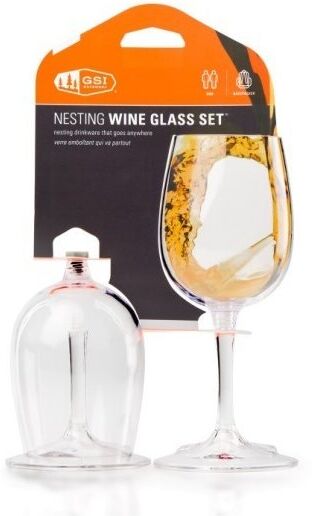 GSI Outdoors GSI Nesting Weißweinglas Set