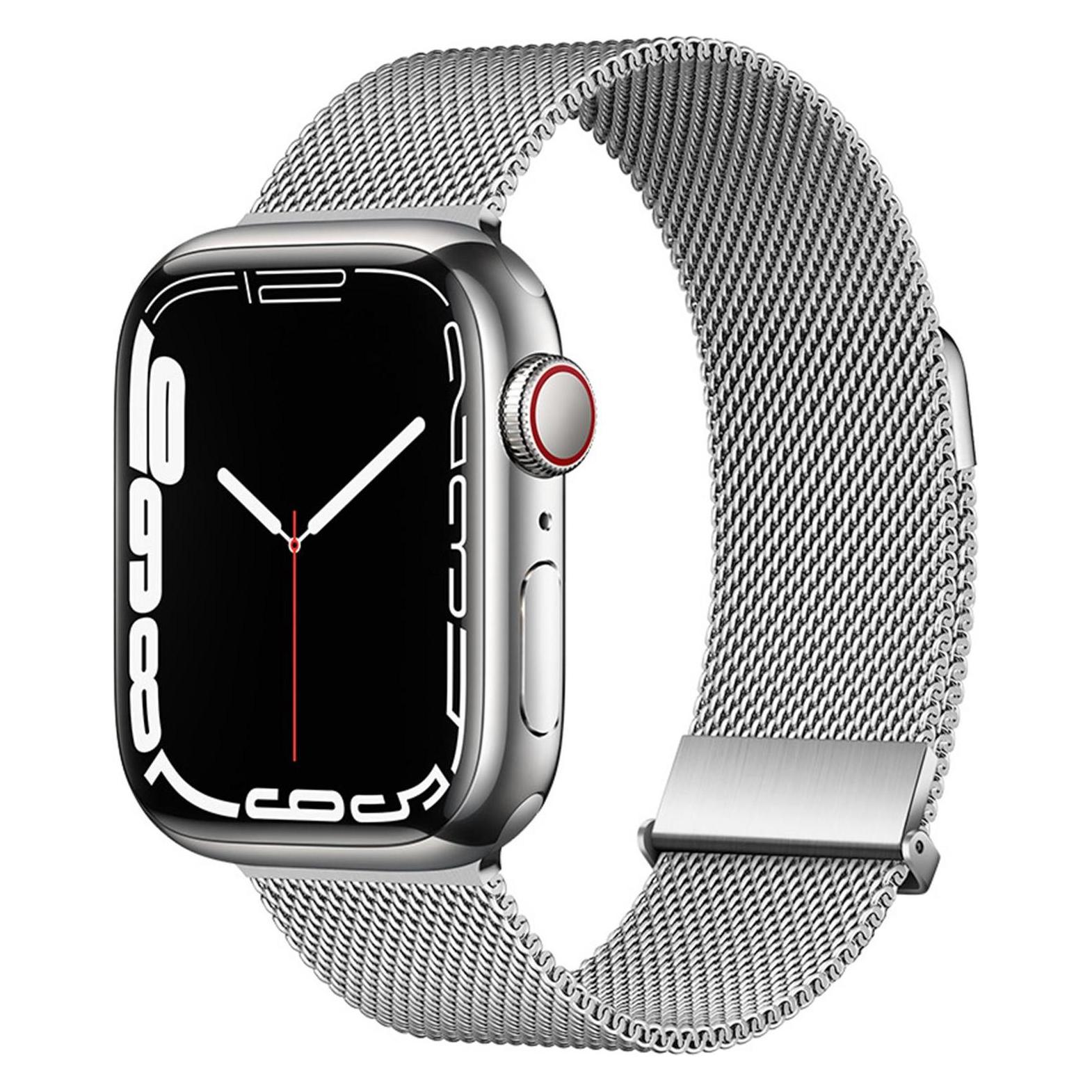 Celly Uhrenarmband 42-44-45mm Milanese (Edelstahl) (WBANDMILA44SV)