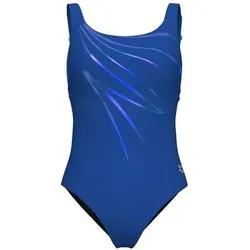 ARENA Damen Badeanzug W SWIMSUIT LILI SQUARED BACK, Größe 40 in Blau Blau