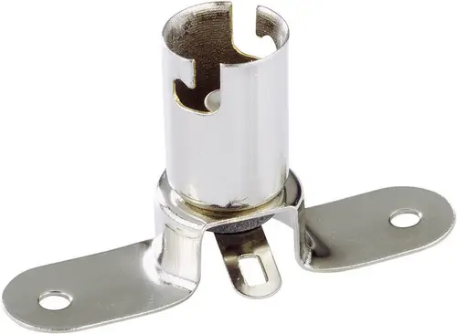 TRU Components 794959 Lampenfassung Sockel (Miniaturlampen): BA9s Anschluss (Sockel): Lötfahne
