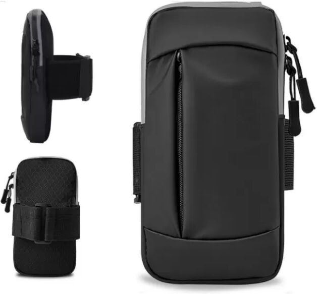 INF Sport-Armband Handytasche für das Training Schwarz