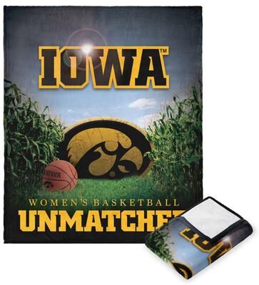 NCAA Iowa Women's Basketball Unmatched Silk Touch Throw Blanket