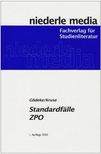 Sönke Gödeke - Standardfälle ZPO - Preis vom 09.10.2026 07:28:09 h