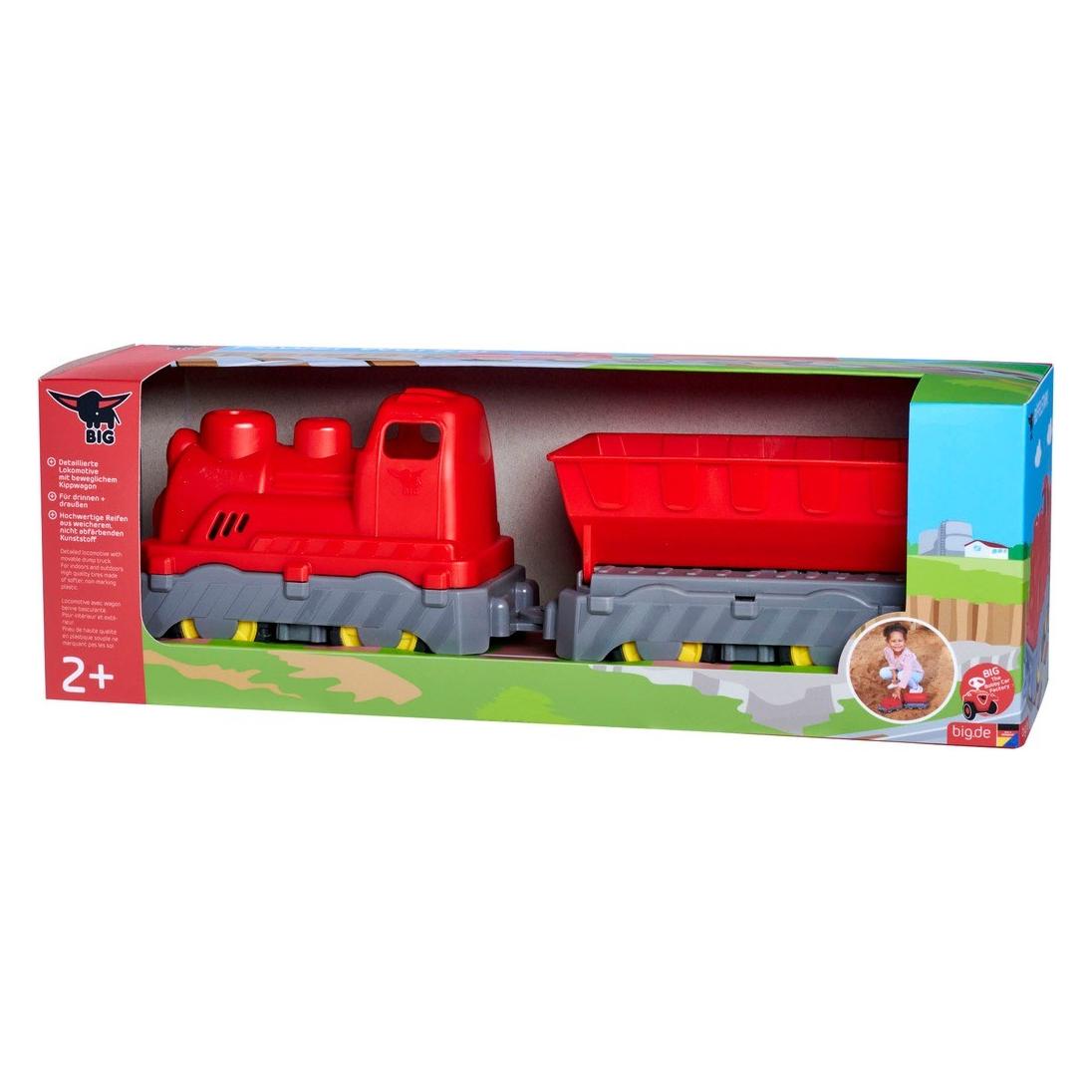 BIG Power Worker Mini Zug mit Wagon (800055784)
