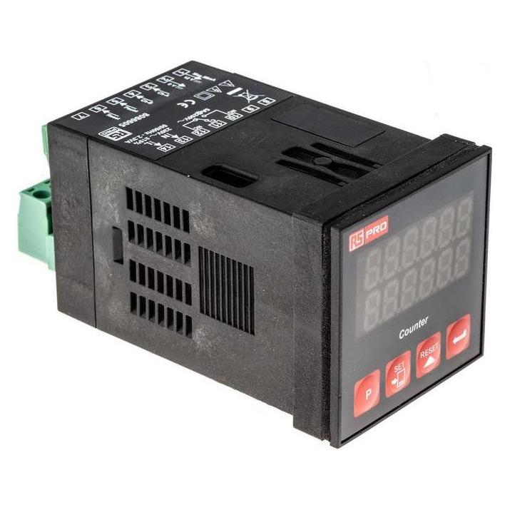 RS PRO Counter, 6 Digit, 48x48, 230V (8086605)