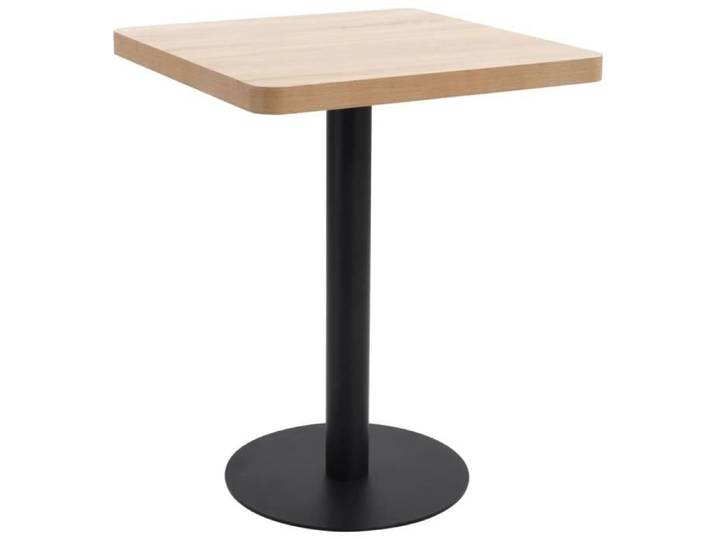 BEST SALE® Table de bistro Marron clair 60x60 cm MDF 72635