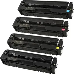4 Ampertec Toner ersetzt HP CF400A-03A 201A Multipack KCMY