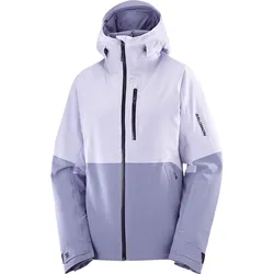 Salomon HIGHLAND Skijacke Damen | Gr. XS | lila - lila