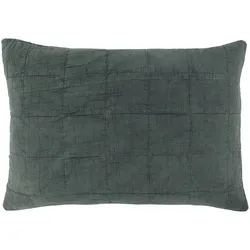Chic Antique Aix Vintage Kissenbezug, 60 x 40 cm, forest green