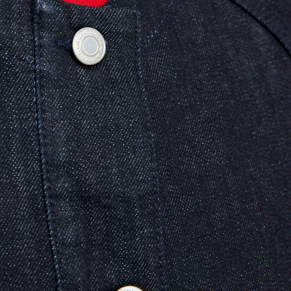 LA REDOUTE COLLECTIONS Veste en jean courte, coupe droite