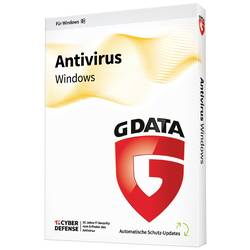 G-Data AntiVirus Vollversion, 3 Lizenzen Windows Antivirus C2001BOX12003GE