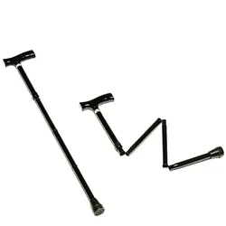 RUSSKA Metall Gehstock faltbar