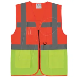 WARN SP 3XL - Warnweste, Sao Paulo, 3XL, orange/gelb