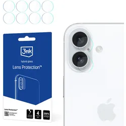 3mk Lens Protection - Glas für Kameraobjektiv für iPhone 16 (4 sady)