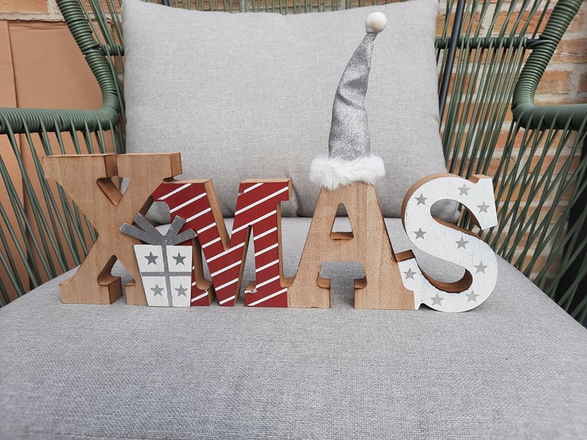 Xmas naambord kerstdecoratie voor volwassenen
