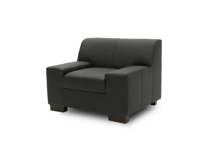 Mid.you Sessel, Schwarz, Holz, Wenge, Uni, 101x74x85 cm, Made in EU, FSC Mix, Wohnzimmer, Sessel, Sonstige Sessel