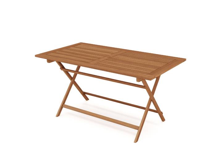 Gartentisch Holz CALABRIA 135 x 75 cm