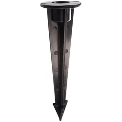 Deko-Light Erdspieß II schwarz, Ø 5cm, Länge 20cm D-700230