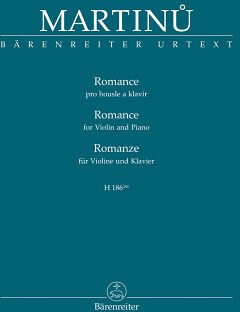 Bärenreiter Martinu Romanze Violin