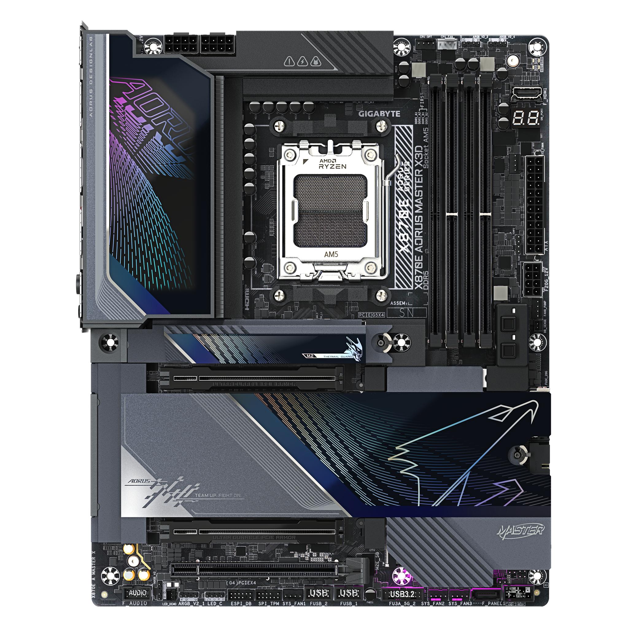 Gigabyte X870E AORUS Master X3D (AM5, AMD X870E, ATX) (X870E A MASTER X)