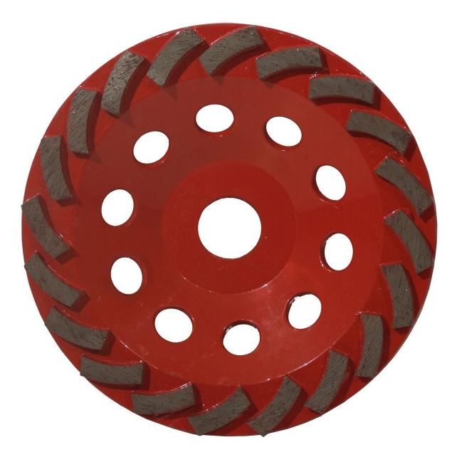 Elmag - Diamant-Schleifscheibe CupWheel CWC 180mm, Aufn. 22,2mm segmented grit 1 (30) (64099)